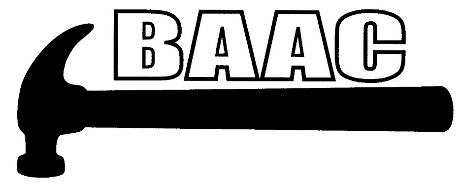BAAC hammer logo